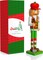 Golf Player Christmas Nutcracker – Red and Green Wooden Golfer with Club and Ball Xmas Themed Holiday Nut Cracker Doll Figure Toy Decorations 15"